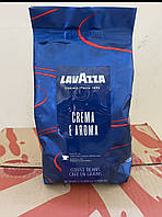 Кофе Lavazza Сrema Aroma синяя уп 1 кг зерно