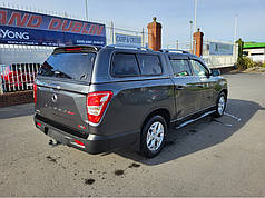 Фаркоп SsangYong Musso Grand 2019- (СсангЙонг Муссо Гранд) оцинкований на болтах