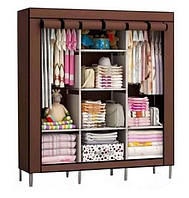 Складной тканевый шкаф Storage Wardrobe130 х 45 х 175 см, компактный складной шкаф для домашнего использования