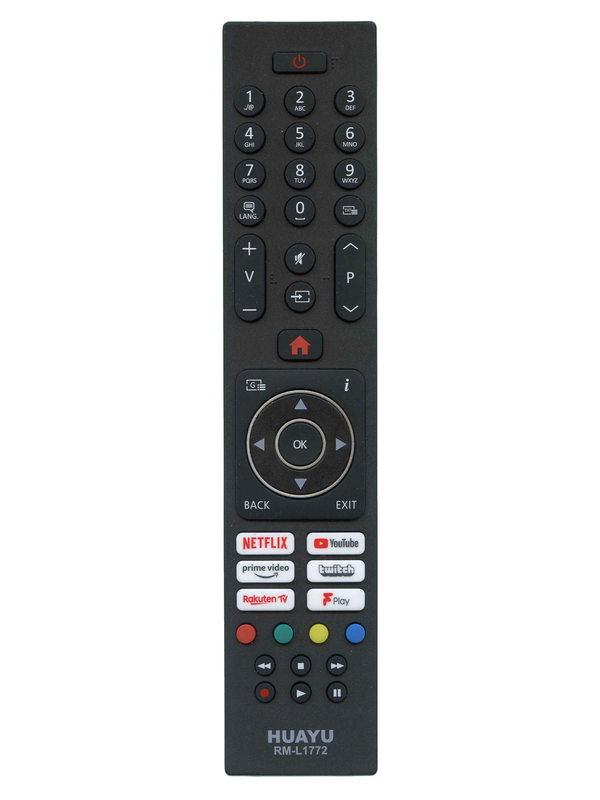 Пульт універсальний Telefunken, Vestel, Finlux, BUSH, Hyundai, Hitachi RM-L1772