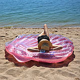 Надувний матрац-плотик Intex «Ракушка» 57257. Дуже добре підходить для відпочинку на морі, в басейні, фото 6