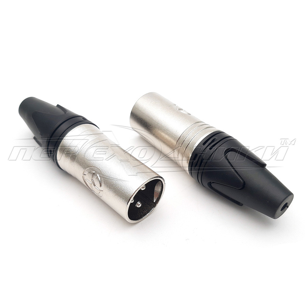 Роз'єм HQ штекер XLR (Canon) 3 pin штекер на кабель
