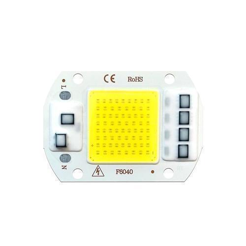 Світлодіодна матриця з драйвером COB LED 50 Вт 4500 лм 220 В, біла