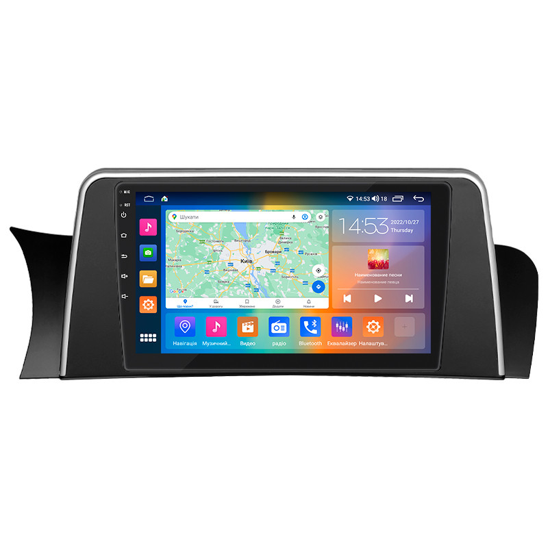 Штатна магнітола Lesko для BMW X3 II (F25) Рестайлінг 2014-2017 IPS 9" 4/64Gb CarPlay 4G Wi-Fi GPS Prime