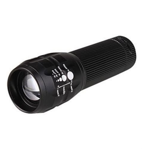 Ліхтарик з лінзою Police BL-8400 c лінзою 3000w Lumen чорний