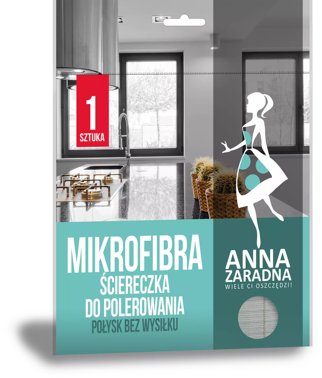Серветка з мікрофібри для полірування Anna Zaradna