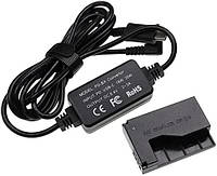 USB-адаптер живлення ACK-E15 для Canon замість акумулятора LP-E12 (для Canon 100D, EOS Rebel SL1)