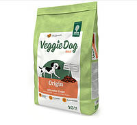 Безглютеновый вегетарианский корм для собак Green Petfood VeggieDog Origin Adult with Red Lentils 10 кг