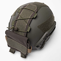 Кишеня противага, підсумок, карман на кавер, шолом FAST MICH олива НГУ