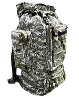 Тактический рюкзак 100 литров светлый пиксель. Военный рюкзак ВСУ