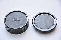 LM Leica M Задня кришка об'єктива + закришка/заглушка байонета комплект