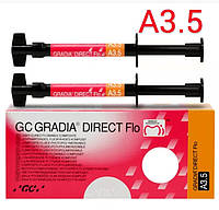 Gradia Direct Flo A3.5 ( Градия Директ Фло А3.5 ) 2х1,5 г многоцелевой светоотверждаемый композит GC