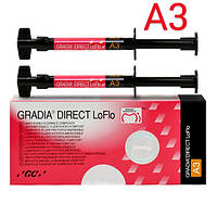 Gradia Direct LoFlo A3 ( Градия Директ ЛоФло А3 ) 2х1,5 г многоцелевой светоотверждаемый композит GC
