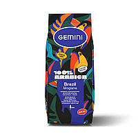 Кофе в зернах Gemini Brazil Mogiana 1кг Эспреcсо