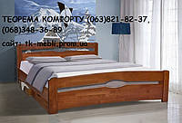Кровать деревянная с 4-мя ящиками Каролина 140х200