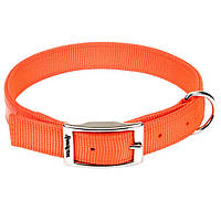 Coastal for Hunting Dogs Double-Ply Reflective Collar двойной светоотражающ ошейник для собак оранж 2.5х46см