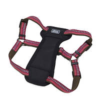 Coastal K9 Explorer Harness КОСТАЛ К9 світловідбивна шлея для собак Малиновий 11.3-22.6 кг| 2.5х50.8-76.2см