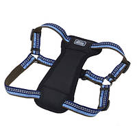 Coastal K9 Explorer Harness КОСТАЛ К9 світловідбивна шлея для собак 11.3-22.6 кг Сапфіровий| 2.5х50.8-76.2см