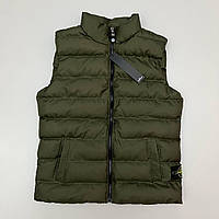 Жилет хаке Stone Island.Хіт!