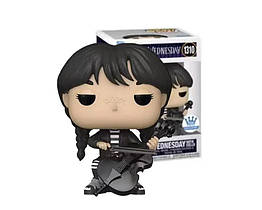 Фігурка Фанко Поп Funko Pop Television Венздей Adдамс Wednesday Addams wish cello з віолончеллю 10 см No1310