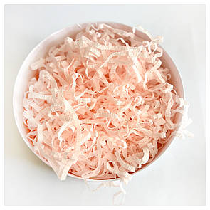 Паперовий наповнювач гофрований, рожевий 100г