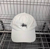 Кепка Стуси на лето, кепка Stussy белая унисекс