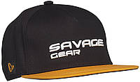 Кепка Savage Gear Flat Peak 3D Logo Cap One size к:black ink (161145)