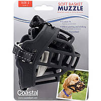 Coastal Soft Basket Muzzle КОСТАЛ СОФТ БАСКЕТ МАЗЛ силиконовый намордник для собак размер 2