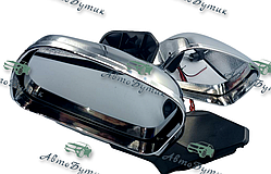 Зеркало боковое LADA Samara 08,09,13-15/CHROME хром Зеркало заднего вида