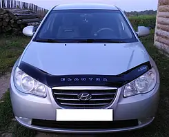 Дефлектор капота (мухобойка) Hyundai Elantra 2006-2011 (VIP)