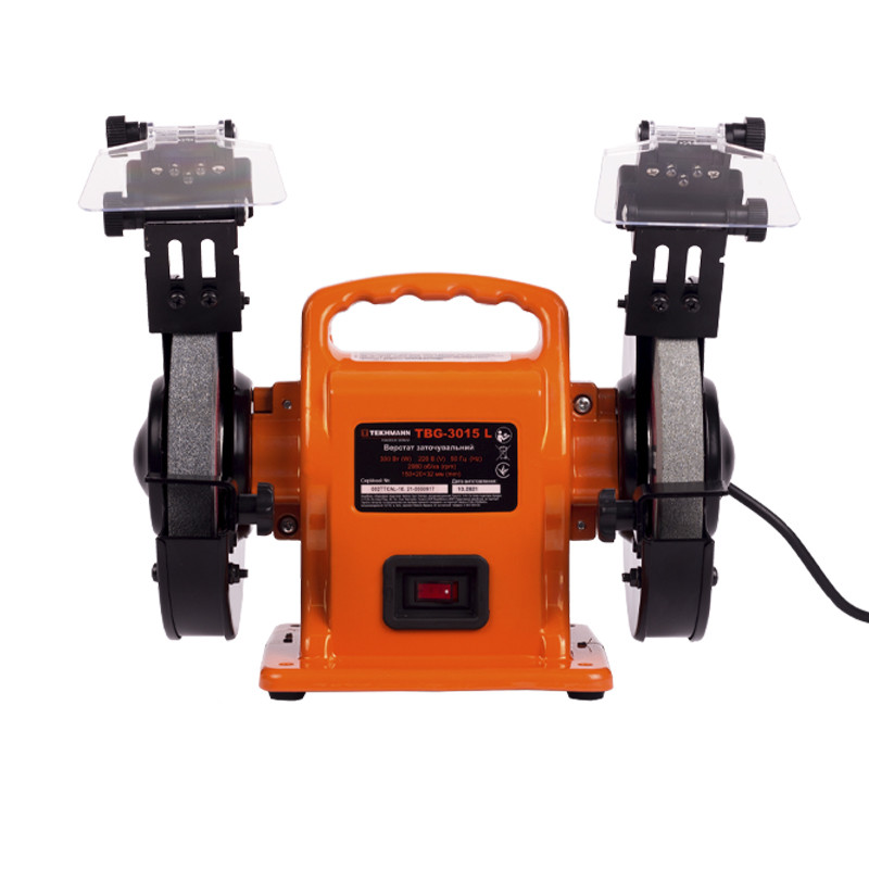 Верстат заточувальний Tekhmann TBG-3015 L, 300 Вт
