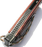 Ніж викидний Browning 364, фліпер, дерево, темляк, фото 2