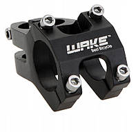 Легкий и прочный вынос руля WAKE A089: алюминиевый, фрезерованный, для руля 31,8 мм, длина 45 мм