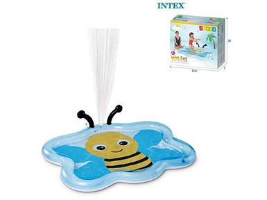Басейн надувний для дому/дачі/саду Бджілка 127x102x28см 59л 58434 NP ТМ INTEX