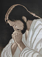 КРВ-086. Схема для вишивки бісером Молитва Ісуса (сепія).