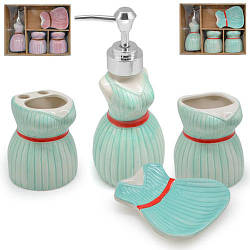 Набір для ванної "Dress" 4 предмети