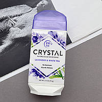 Твердий натуральний дезодорант з лавандою і білим чаєм Crystal Body Deodorant (made in USA) (70 g)