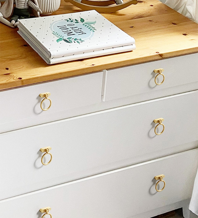 Стильные ручки-кольца для мебели