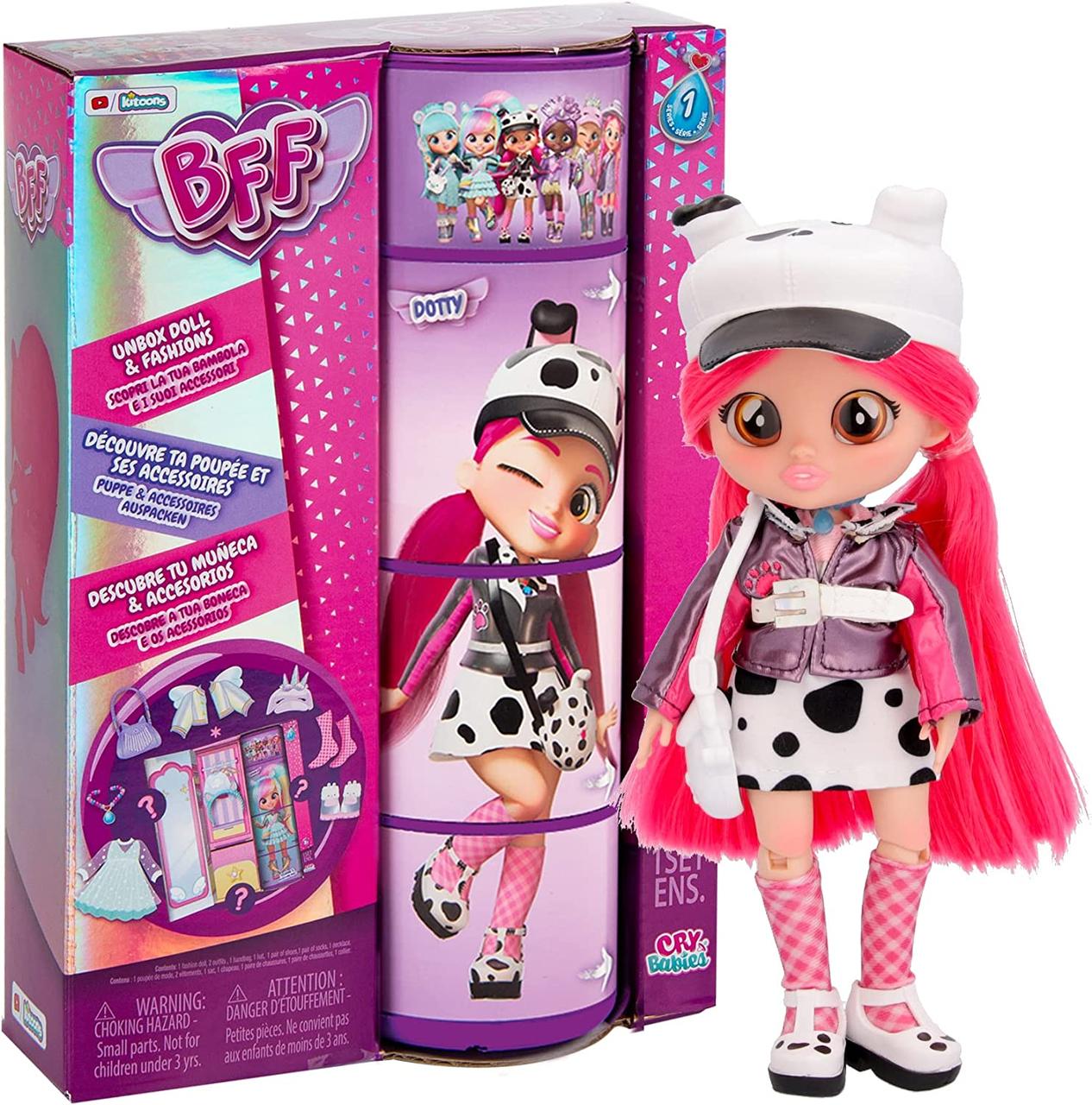 Кукла плакса Дотти Cry Babies BFF Dotty Fashion Doll 904378 - фото 1 - id-p1846418982