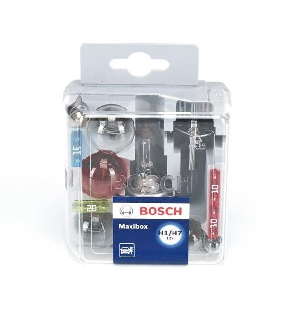 Автолампа H1/H7 MaxiBox 12V 60W PX26d, P14,5s - кт 4шт, (1987301120)