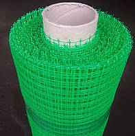 Сетка птичка пластиковая для размещения птицы.Забор сетка пластиковая садовая декоративная 13*13 мм/1 м*100 м.