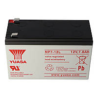 Аккумуляторная батарея Yuasa NP7-12 12V 7 Ah AGM VRLA для ИБП (APC RBC2)