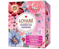 Цветочный чай Lovare Ассорти в пакетиках 32 шт