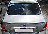 Спойлер Нісан Тііда седан (спойлер на кришку багажника Nissan Tiida sedan), фото 7