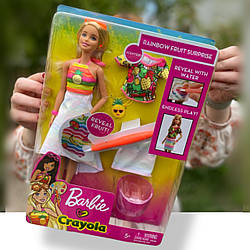 Лялька Barbie Crayola Фруктовий сюрприз GBK18