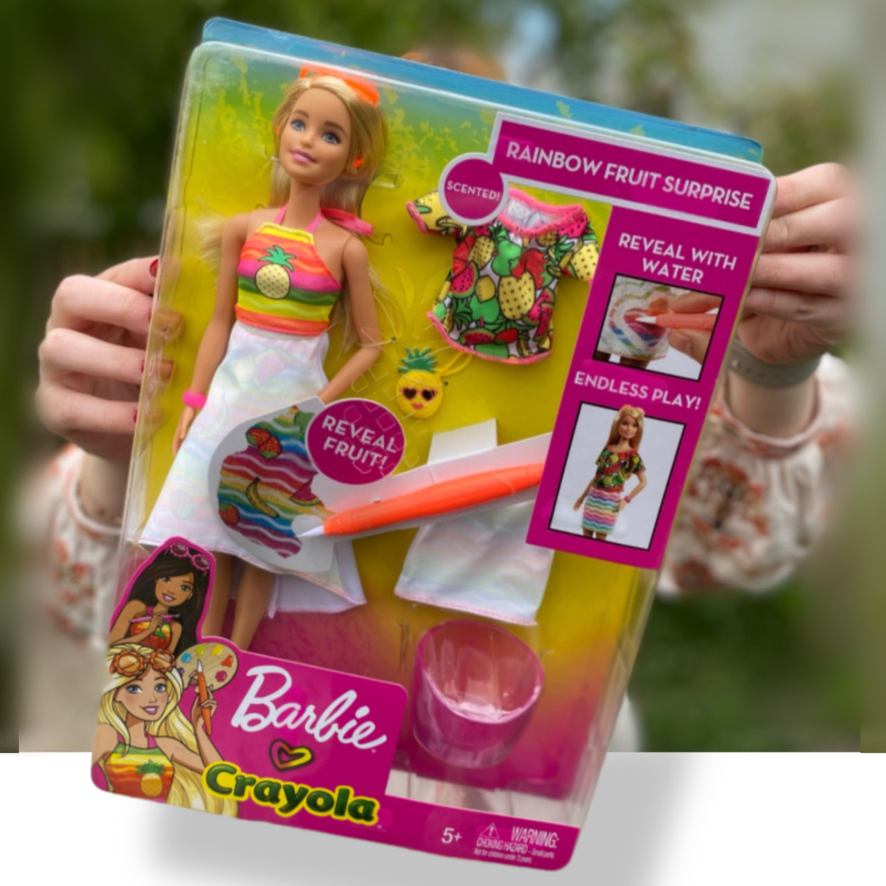 Лялька Barbie Crayola Фруктовий сюрприз GBK18