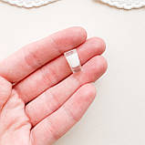 Мініатюрна склянка молока 1.4 см за 4 шт, фото 2