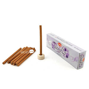 Пахощі Vanilla Dhoop HEM 25г. Аромапалички Ваніль (34648)