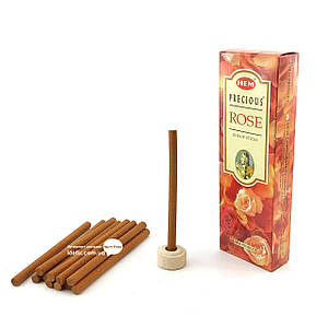 Пахощі Precious Rose Dhoop HEM 25г. Аромапалички Дорогоцінна Троянда (34654)