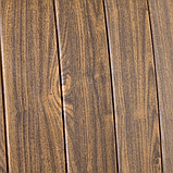 3Д панель самоклейка під дерево, самоклеючі 3D панелі м'які стінові 5 мм, Темний Дуб, фото 2